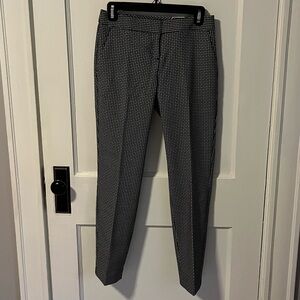 NWT Express Black and White Checkered Trousers